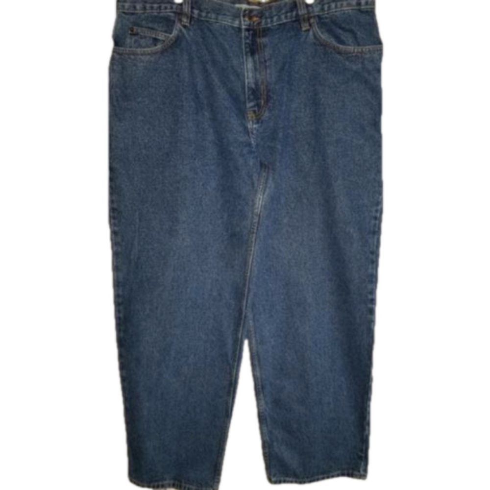 Windriver Outfitting Co Mens Cotton Denim Blue Jeans Label 44x32